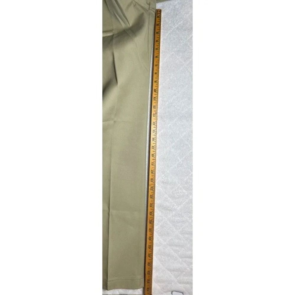Dickies Mens Sz 32x34 Original Fit Work Pants 874 Khaki Wrinkle Resistant-2117